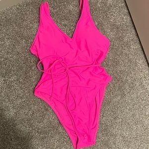 SHEIN Hot Pink One-Piece